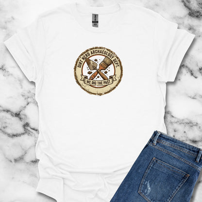 Dirt Nerd Archaeology Dept. Badge Unisex Lightweight T-Shirt