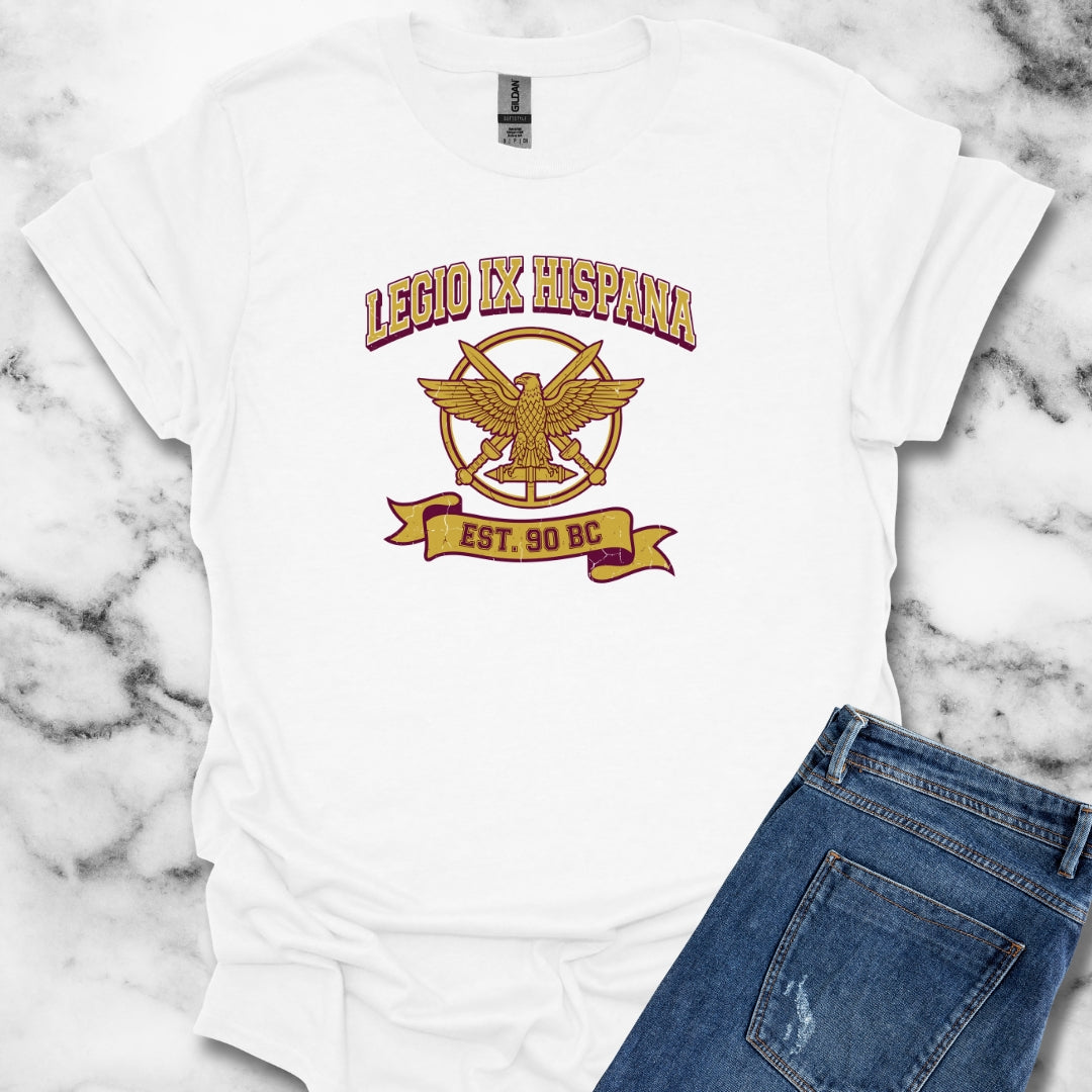 Varsity Style Legio IX Hispana Unisex Lightweight T-Shirt