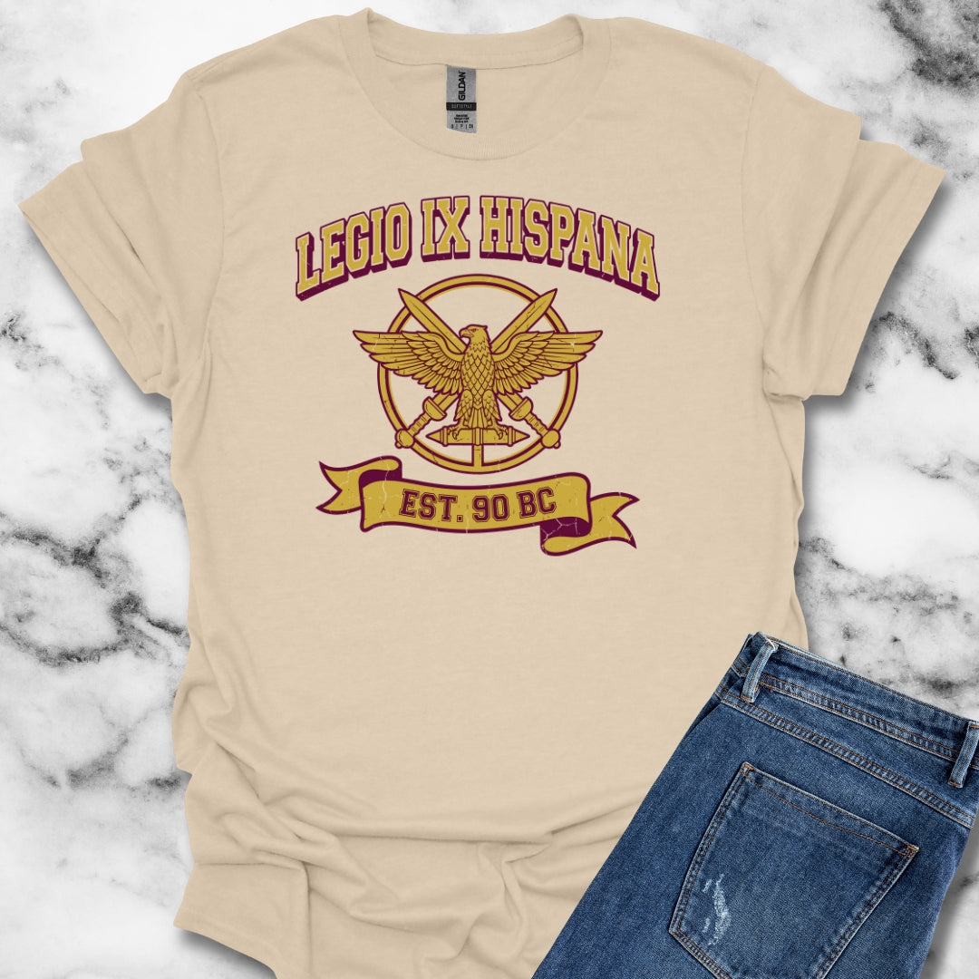 Varsity Style Legio IX Hispana Unisex Lightweight T-Shirt