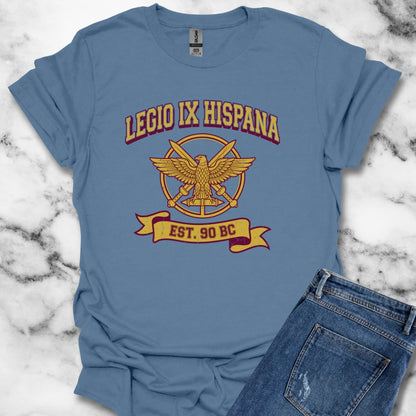 Varsity Style Legio IX Hispana Unisex Lightweight T-Shirt