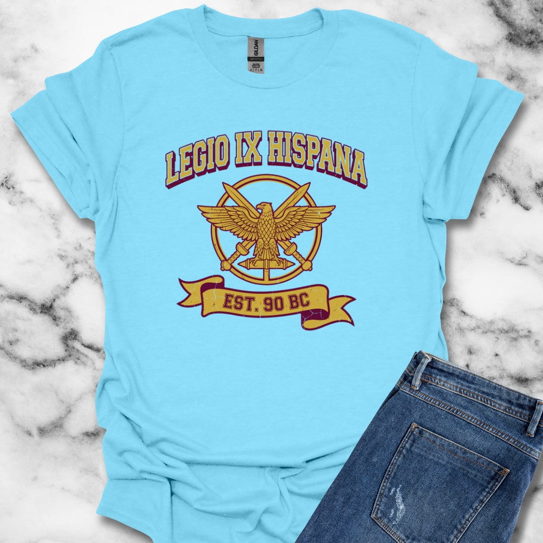 Varsity Style Legio IX Hispana Unisex Lightweight T-Shirt