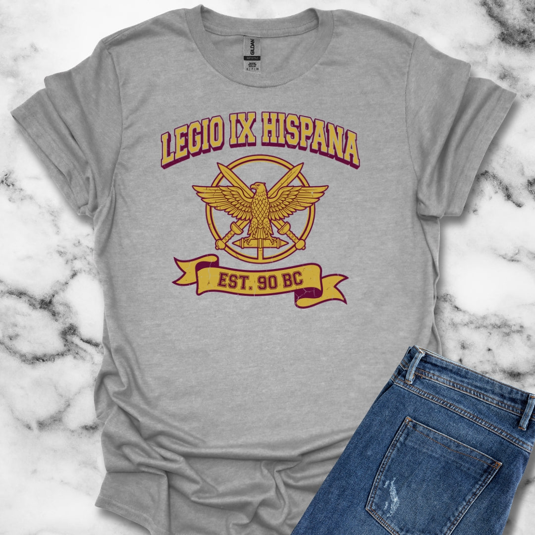 Varsity Style Legio IX Hispana Unisex Lightweight T-Shirt