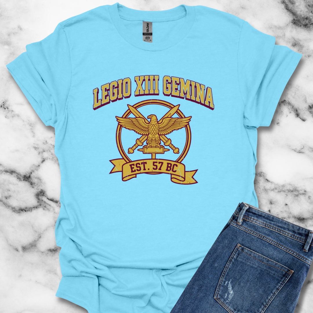 Varsity Style Legio XIII Gemina Unisex Lightweight T-Shirt