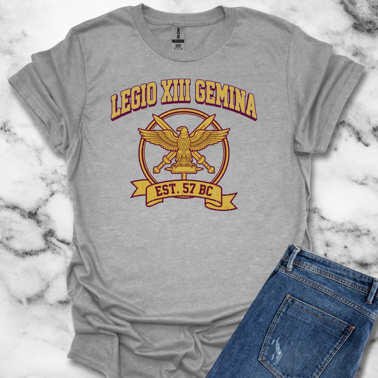 Varsity Style Legio XIII Gemina Unisex Lightweight T-Shirt