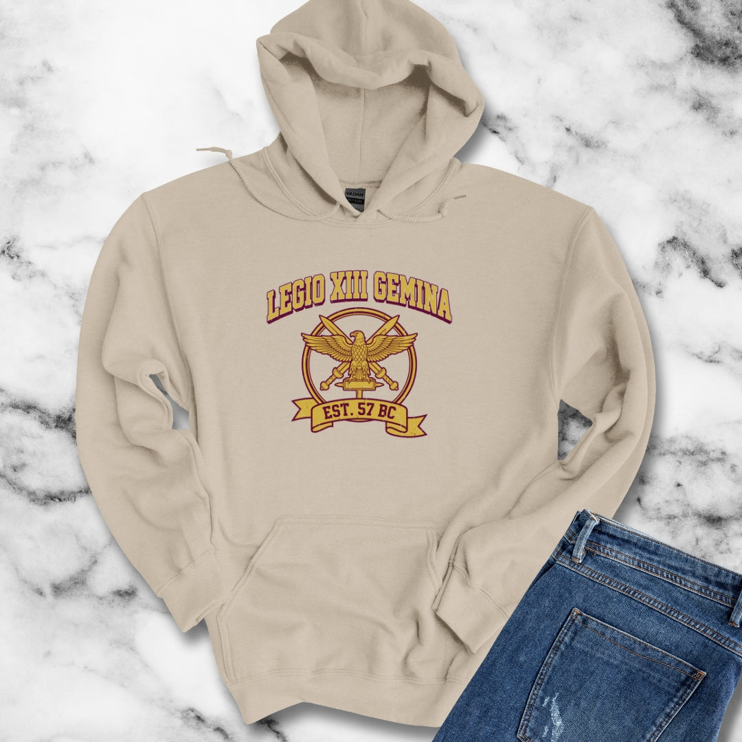 Varsity Style Legio XIII Gemina Unisex Heavy Blend™ Hooded Sweatshirt
