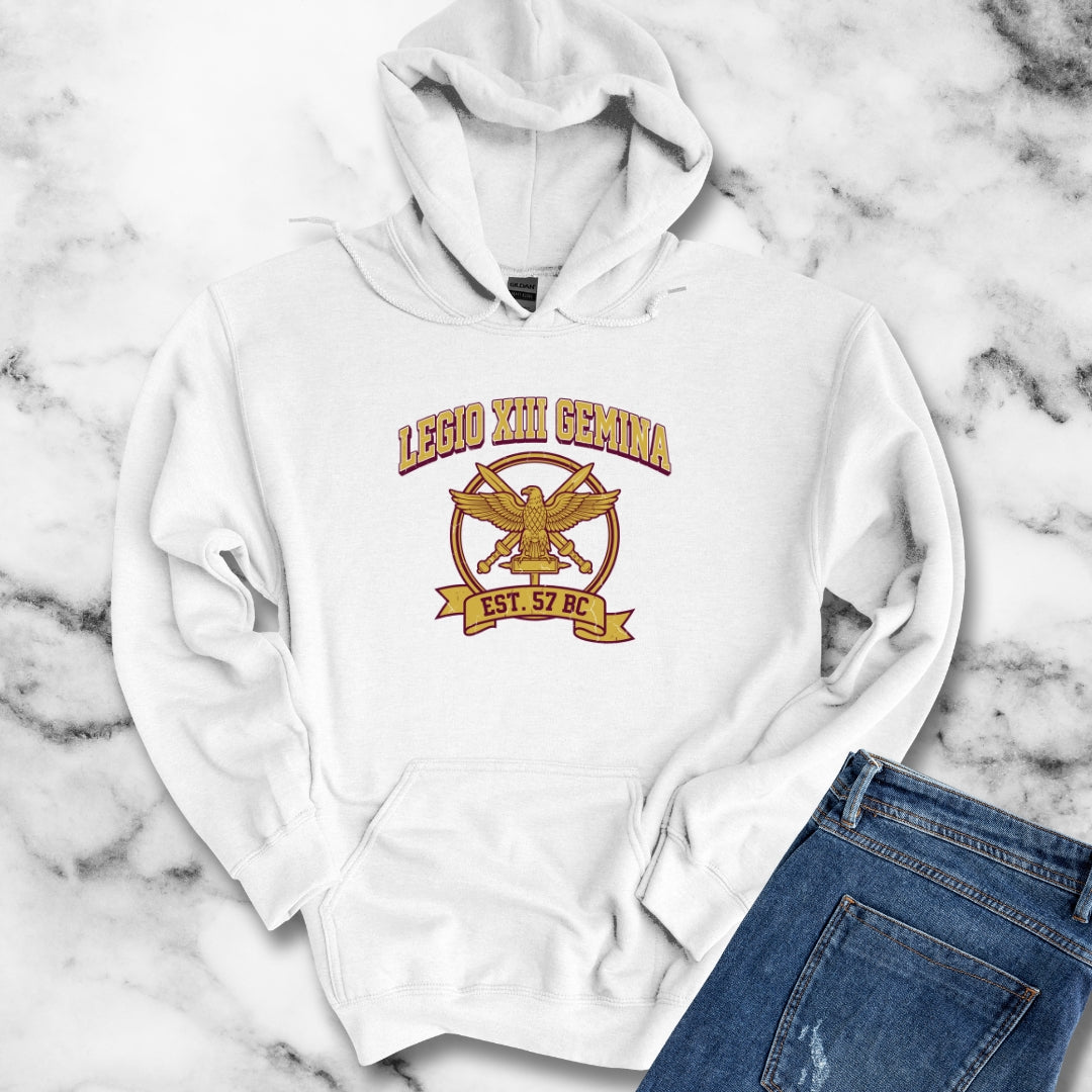 Varsity Style Legio XIII Gemina Unisex Heavy Blend™ Hooded Sweatshirt