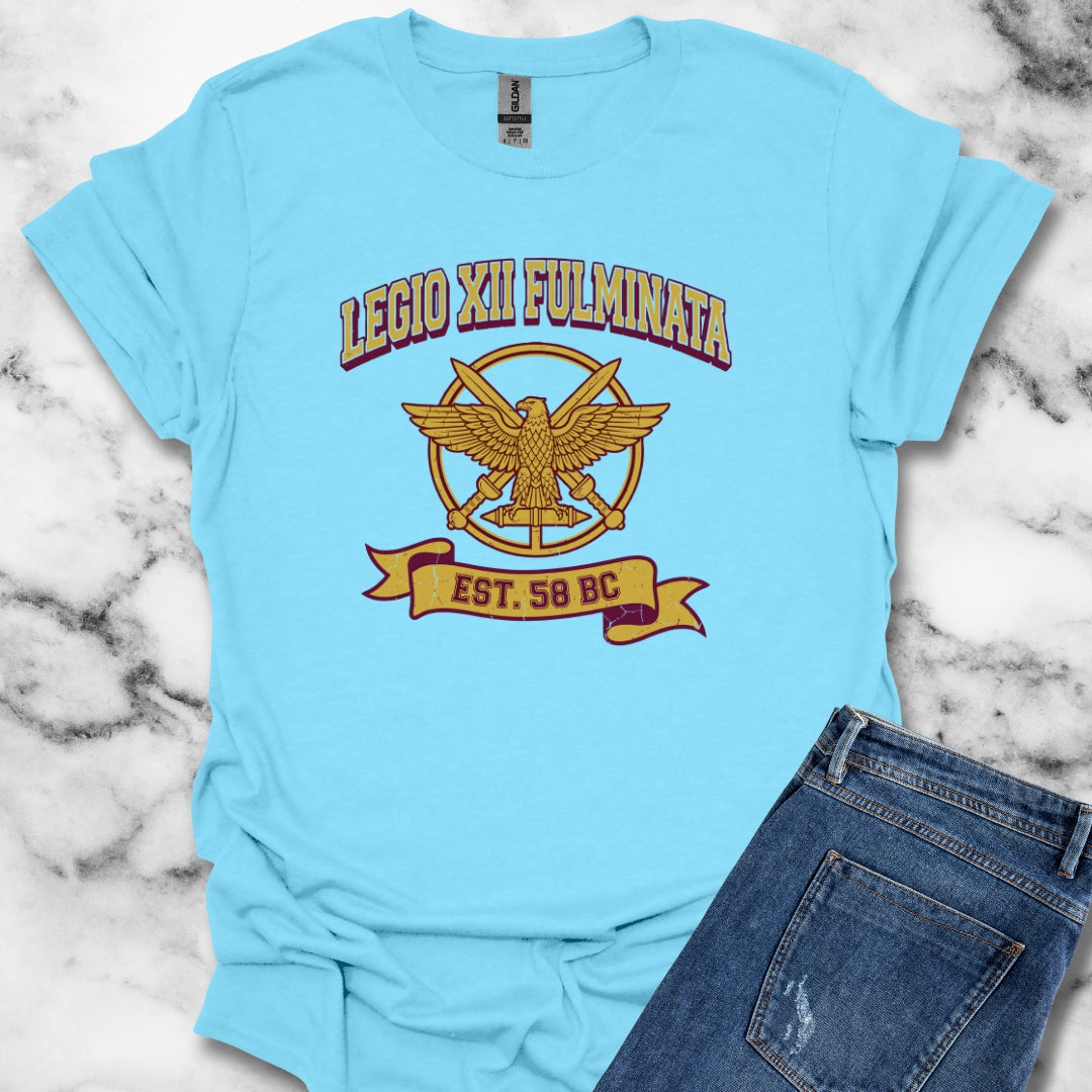 Varsity Style Legio XII Fulminata Unisex Lightweight T-Shirt