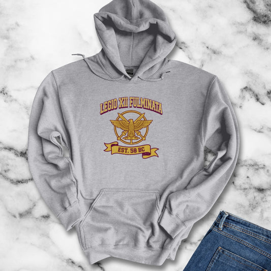 Varsity Style Legio XII Fulminata Unisex Heavy Blend™ Hooded Sweatshirt