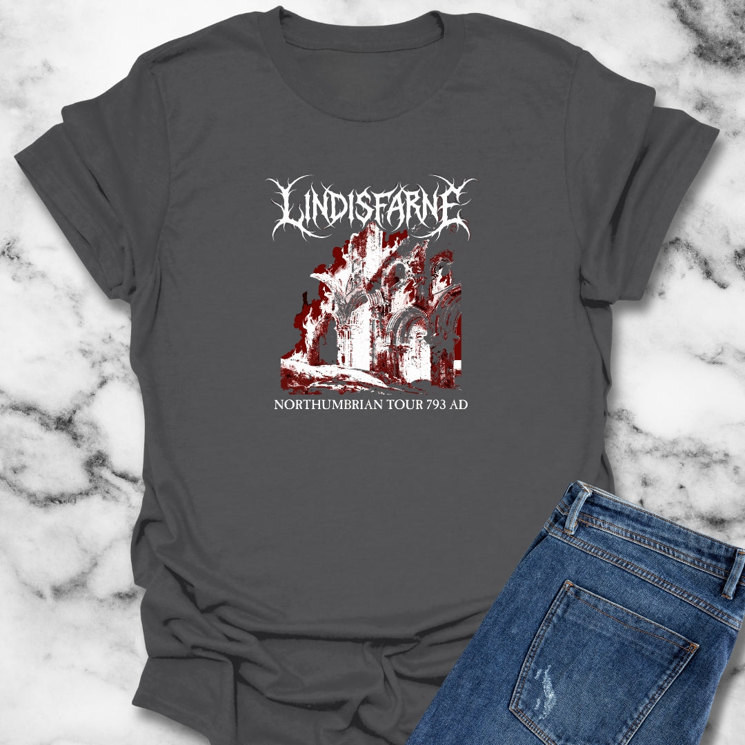Lindisfarne Tour Viking Raid T-Shirt