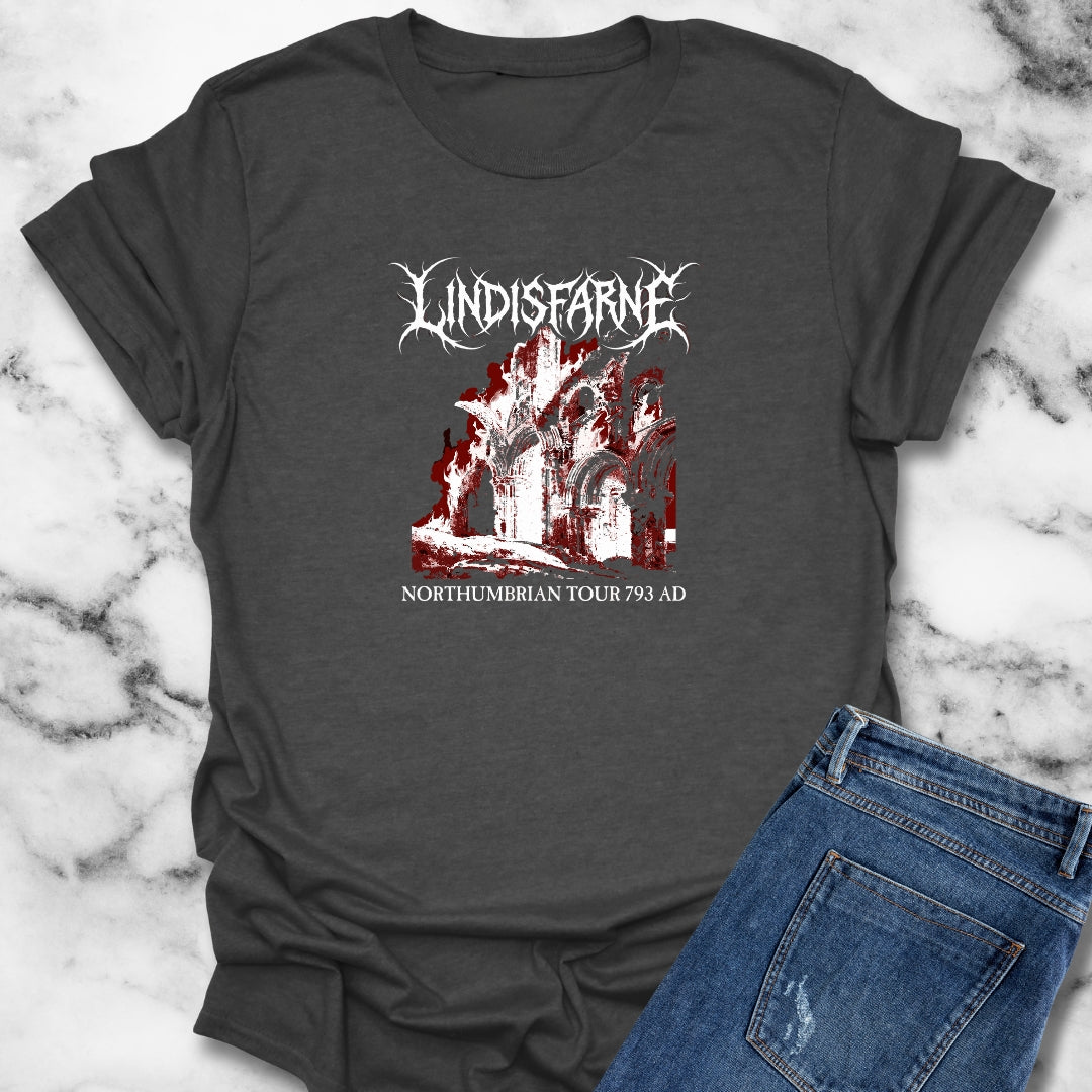 Lindisfarne Tour Viking Raid T-Shirt