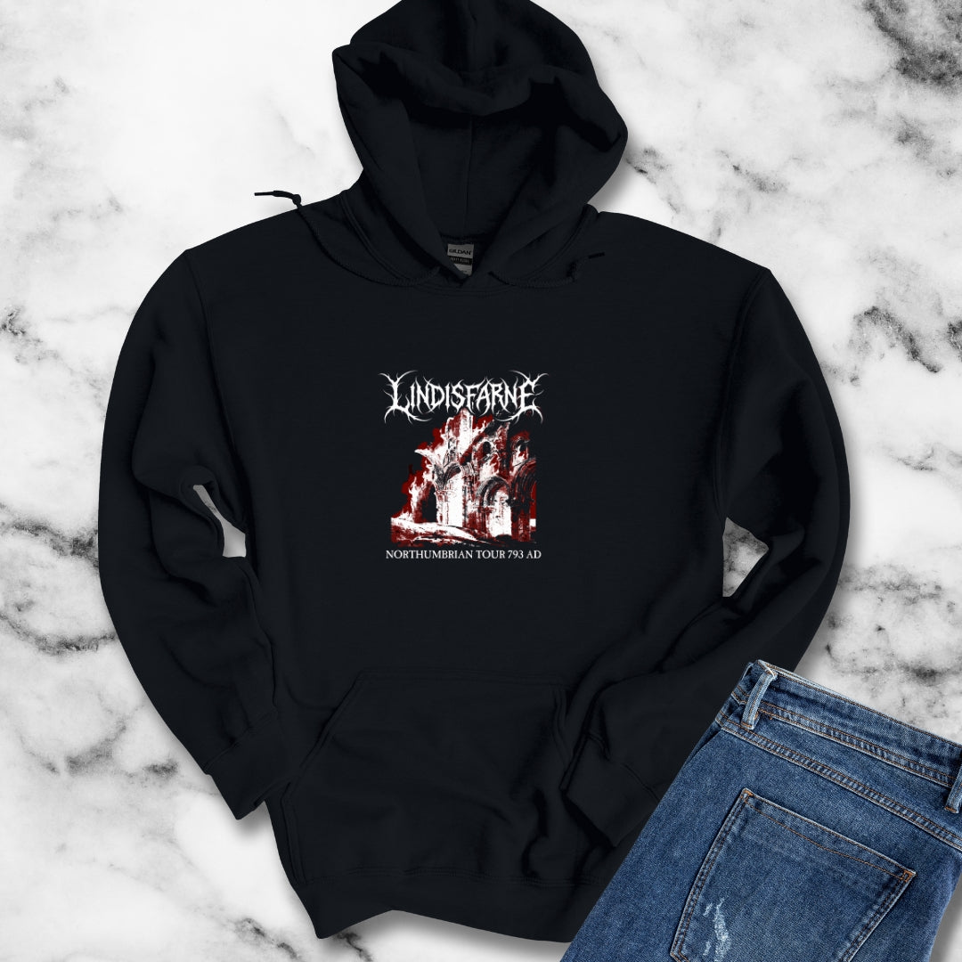 Lindisfarne Tour Viking Raid Hoodie