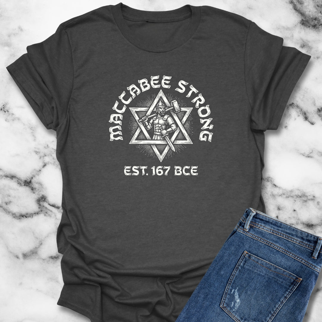 Maccabee Strong Jewish T-Shirt