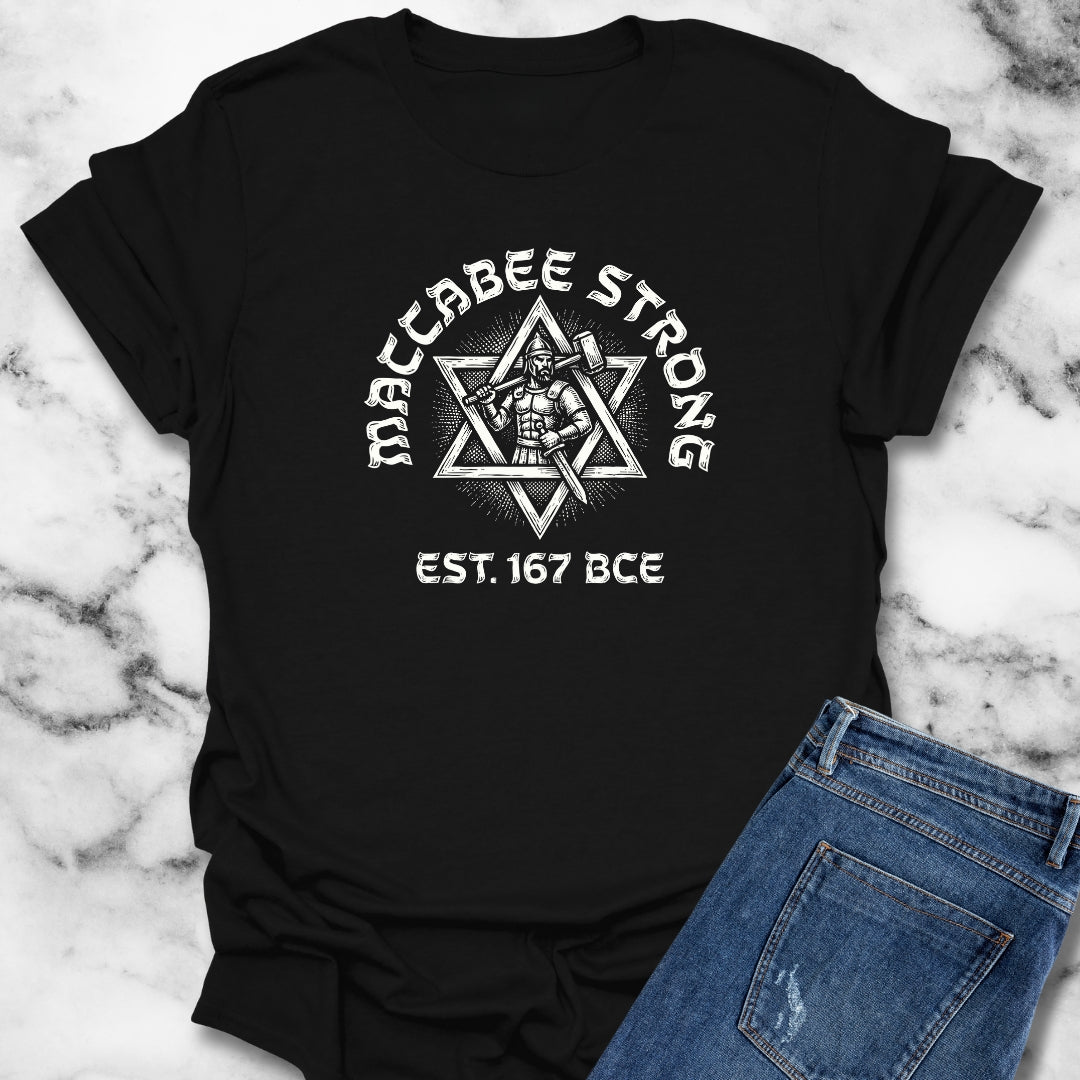 Maccabee Strong Jewish T-Shirt