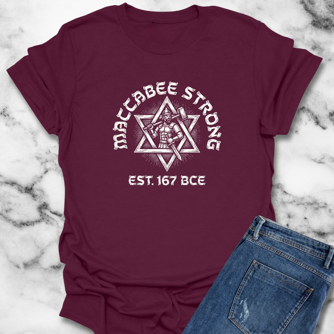 Maccabee Strong Jewish T-Shirt