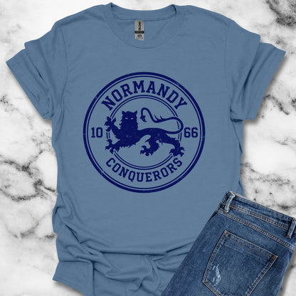 Normandy Conquers England 1066 Unisex Lightweight T-Shirt