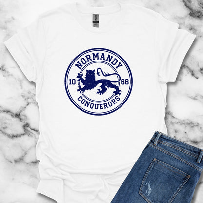 Normandy Conquers England 1066 Unisex Lightweight T-Shirt
