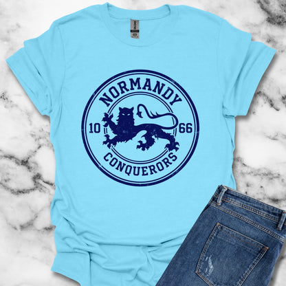 Normandy Conquers England 1066 Unisex Lightweight T-Shirt