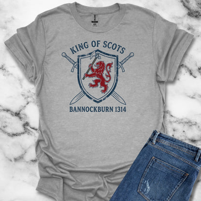 Battle of Bannockburn 1314 King of Scots Unisex Lightweight T-Shirt