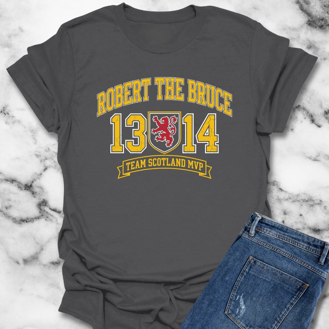 Robert the Bruce Varsity Style Unisex Lightweight T-Shirt