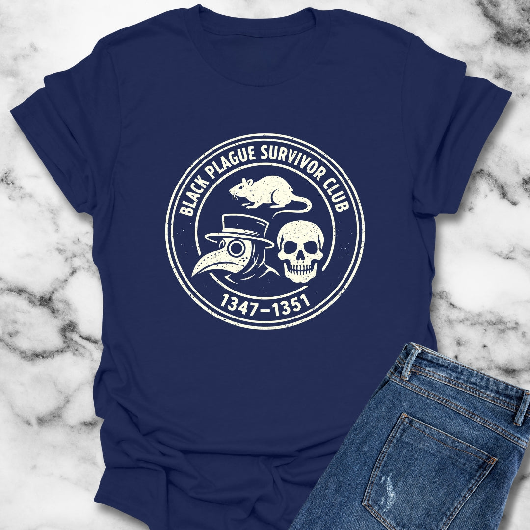 Black Plague Survivor Club T-Shirt