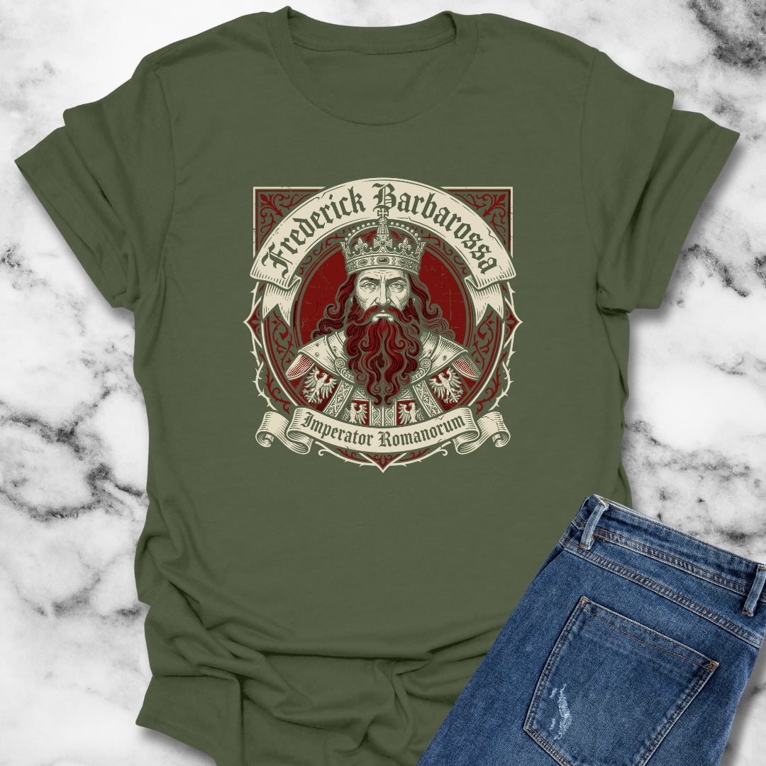 Frederick Barbarossa Holy Roman Emperor T-Shirt