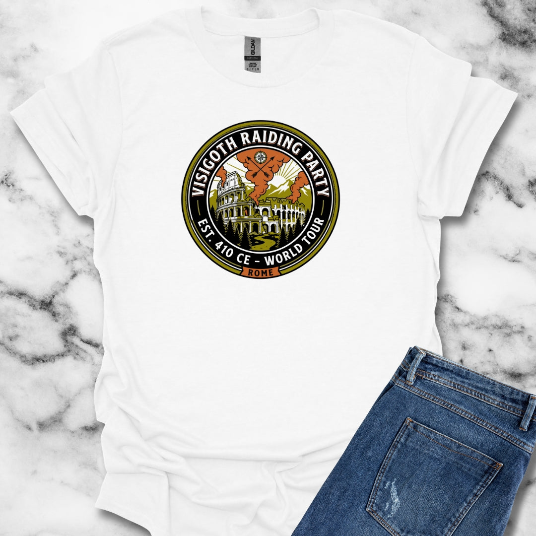 Visigoth Raiding Party Sack of Rome T-Shirt