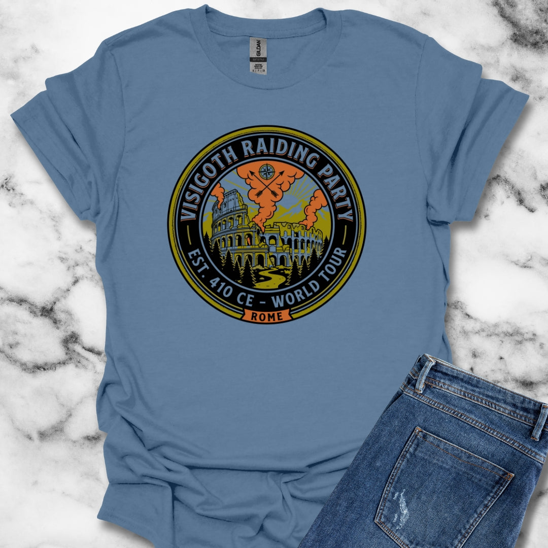 Visigoth Raiding Party Sack of Rome T-Shirt
