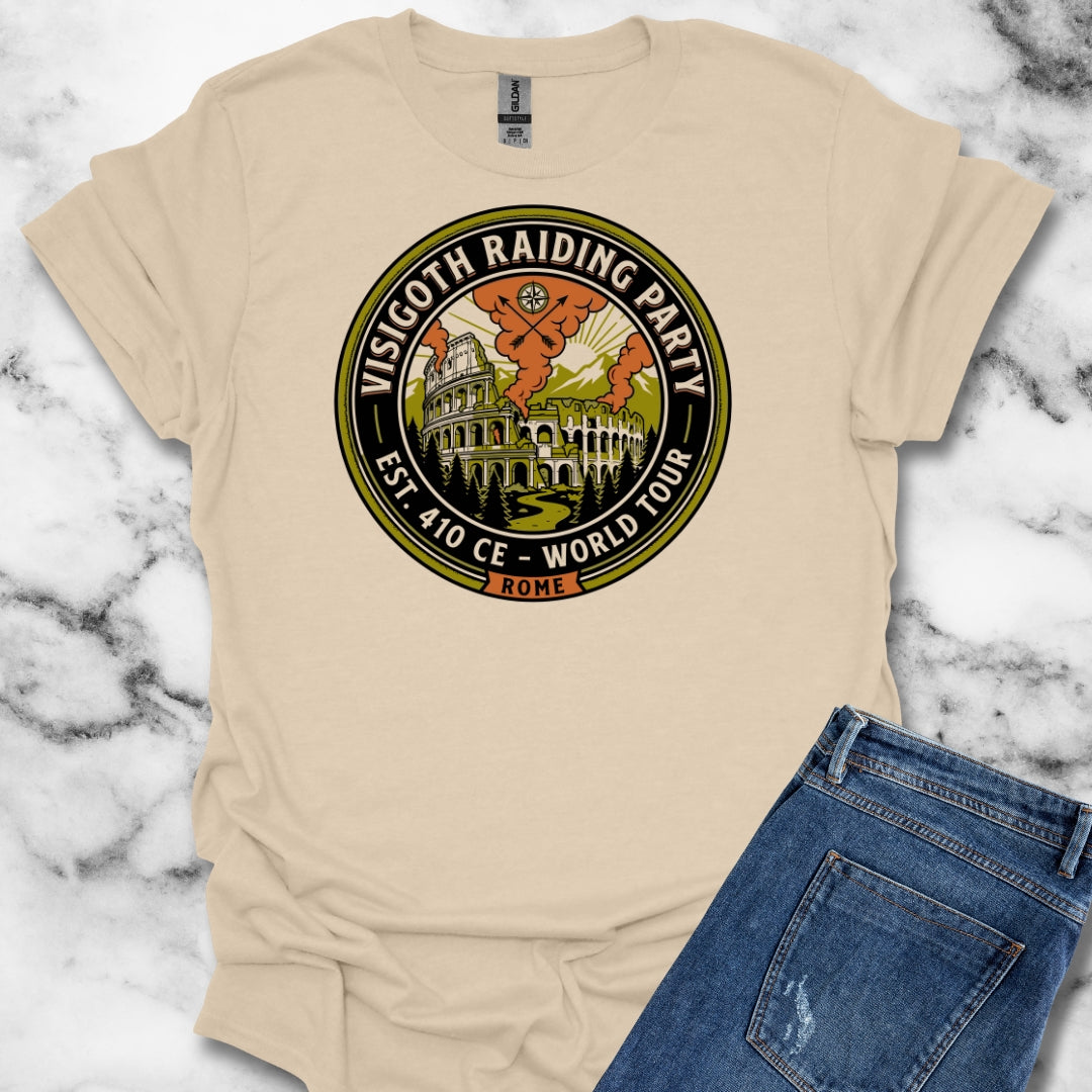 Visigoth Raiding Party Sack of Rome T-Shirt