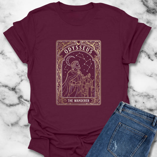 Odysseus Tarot the Wanderer T-Shirt