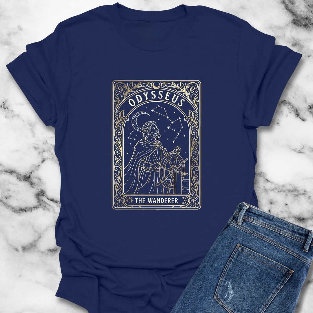 Odysseus Tarot the Wanderer T-Shirt