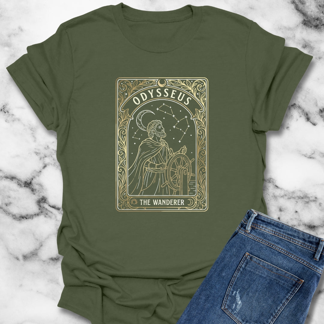 Odysseus Tarot the Wanderer T-Shirt