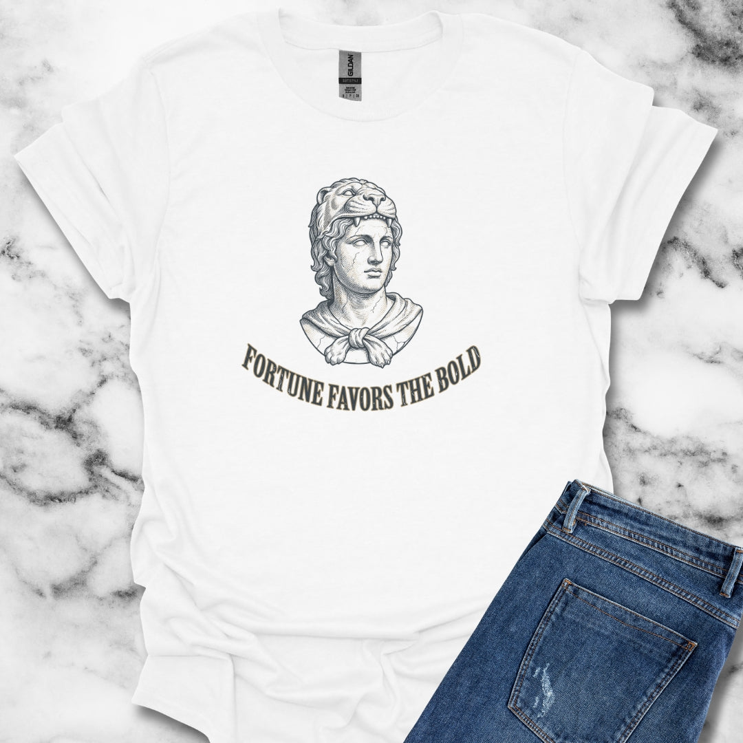 Fortune Favors the Bold Alexander the Great T-Shirt