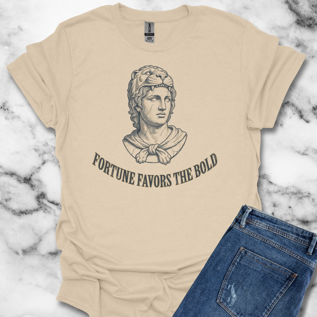 Fortune Favors the Bold Alexander the Great T-Shirt