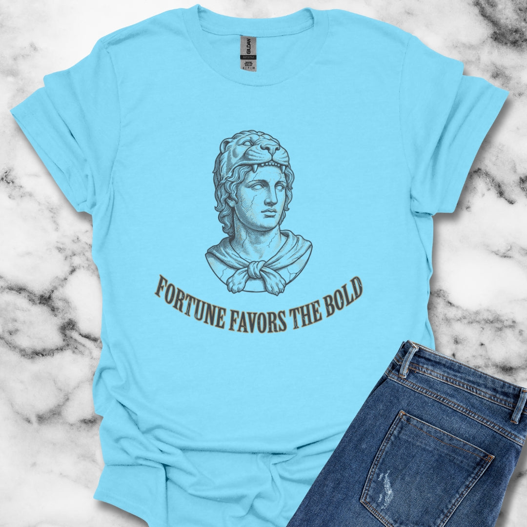 Fortune Favors the Bold Alexander the Great T-Shirt