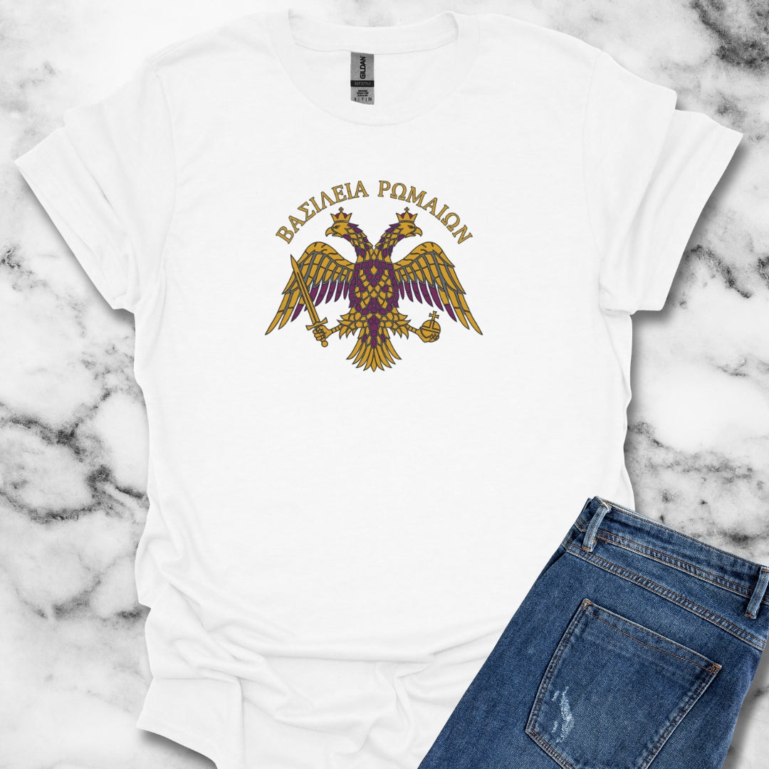 Eastern Roman Empire Byzantine in Ancient Greek T-Shirt