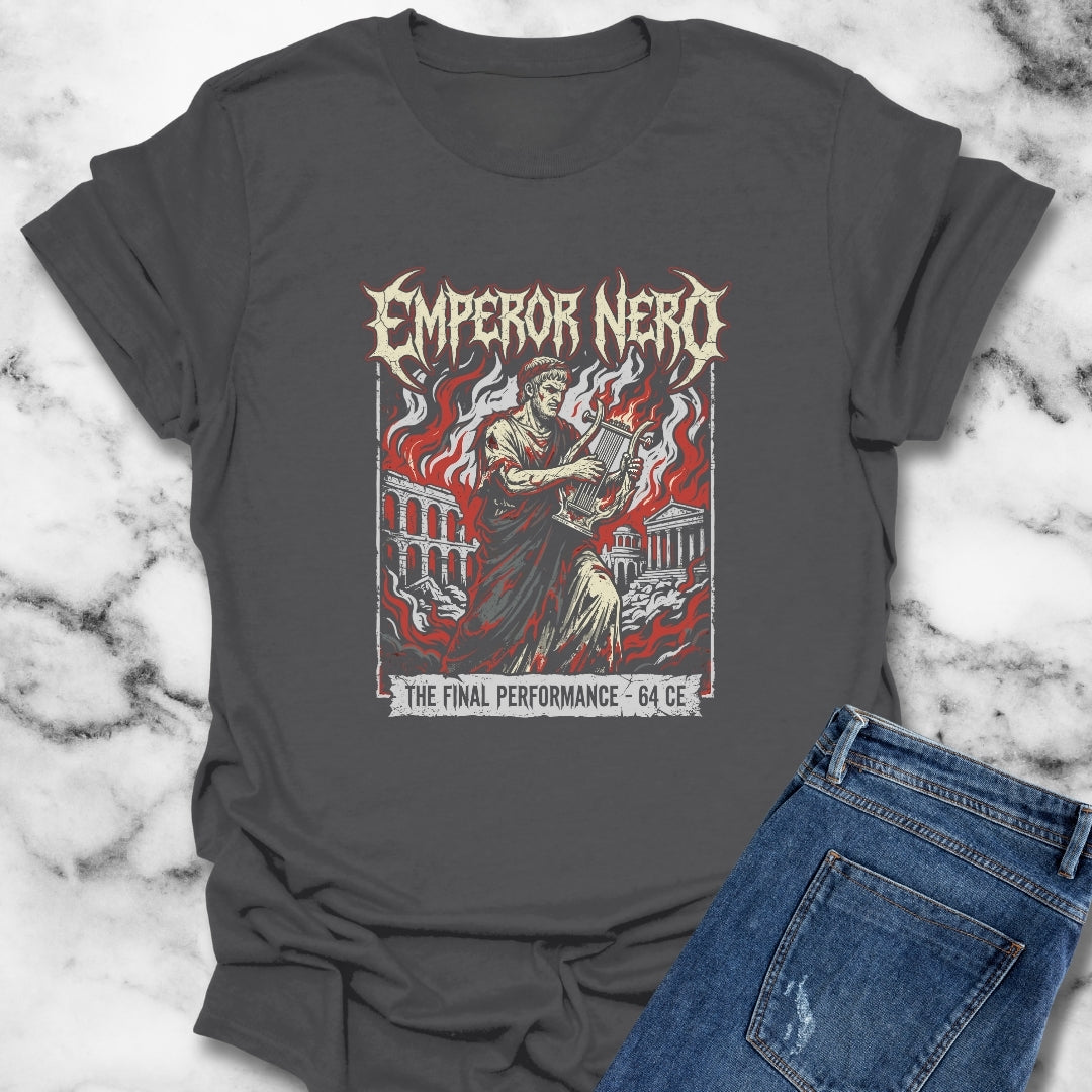 Emperor Nero Rome Burning T-Shirt