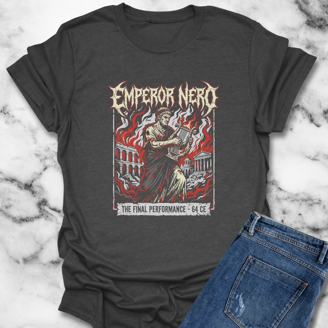 Emperor Nero Rome Burning T-Shirt