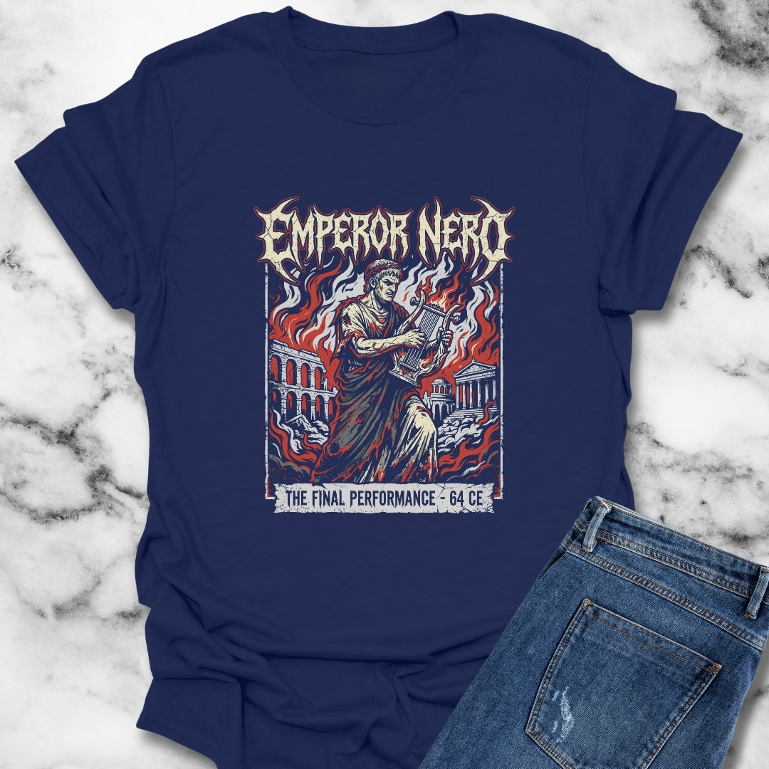Emperor Nero Rome Burning T-Shirt