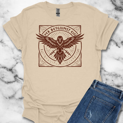 Celtic Raven We Do Not Bow Unisex Lightweight T-Shirt