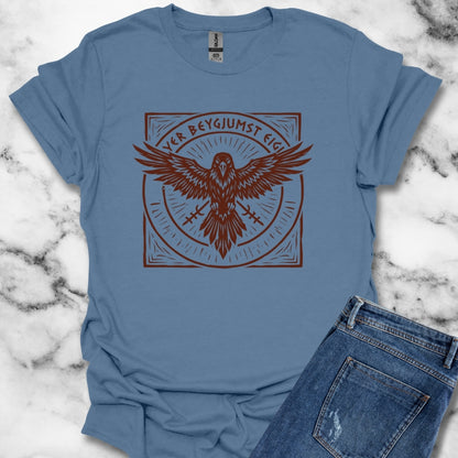 Celtic Raven We Do Not Bow Unisex Lightweight T-Shirt