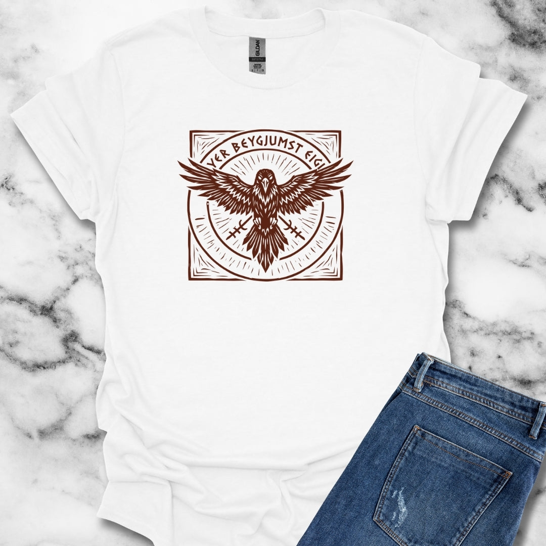 Celtic Raven We Do Not Bow T-Shirt
