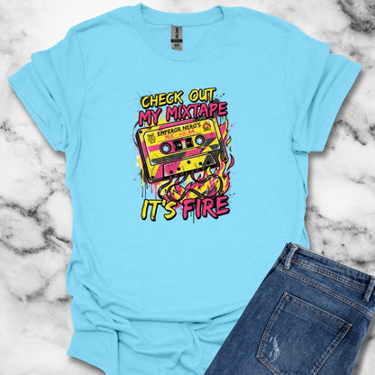 Emperor Nero Mix Tape Unisex Lightweight T-Shirt