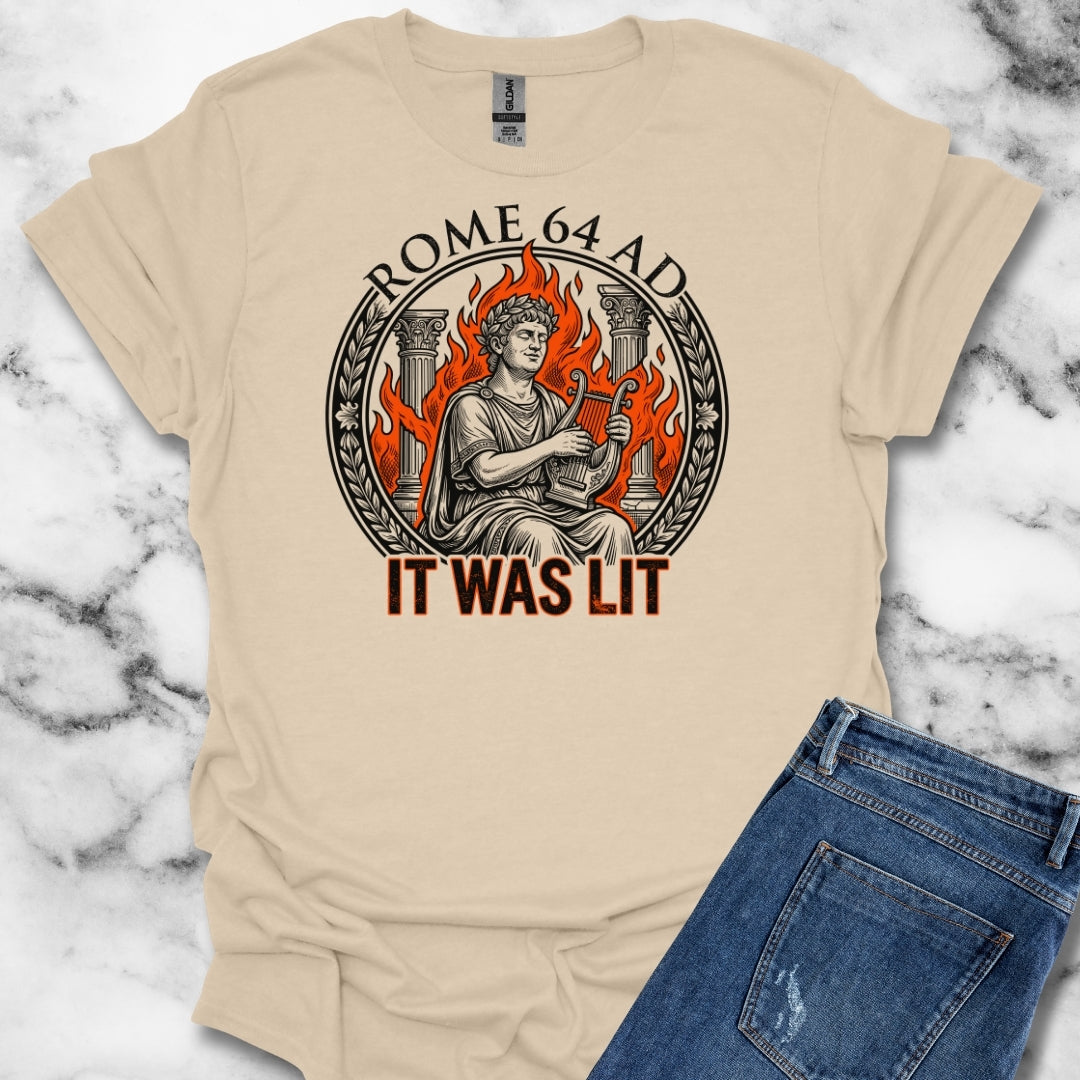 Emperor Nero Rome Was Lit T-Shirt