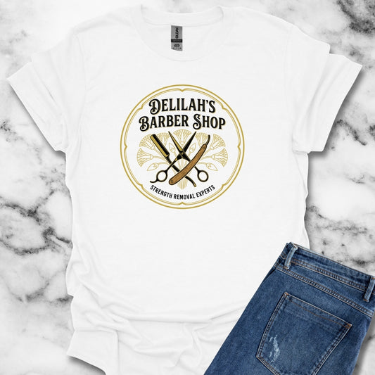 Philistine Delilah Barber Shop T-Shirt