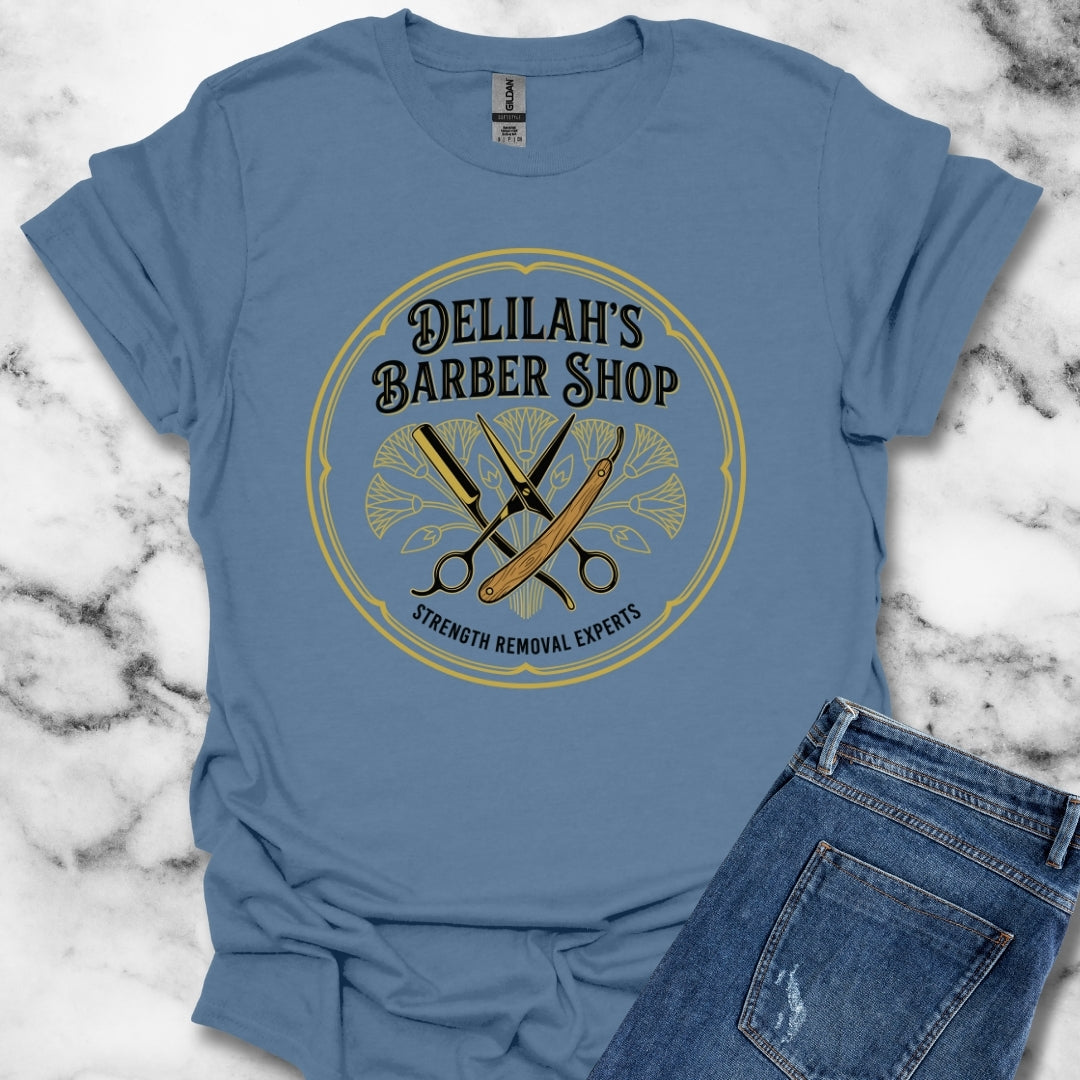 Philistine Delilah Barber Shop T-Shirt