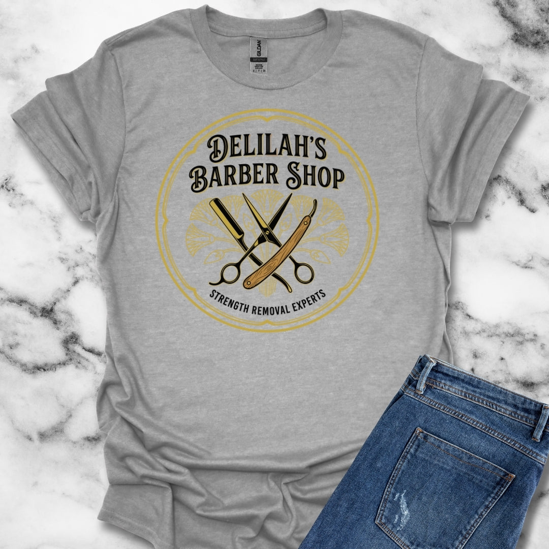 Philistine Delilah Barber Shop T-Shirt