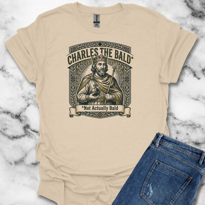 Charles the Bald King of West Francia Unisex Lightweight T-Shirt