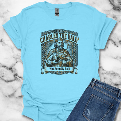 Charles the Bald King of West Francia Unisex Lightweight T-Shirt