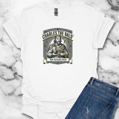 Charles the Bald King of West Francia Unisex Lightweight T-Shirt