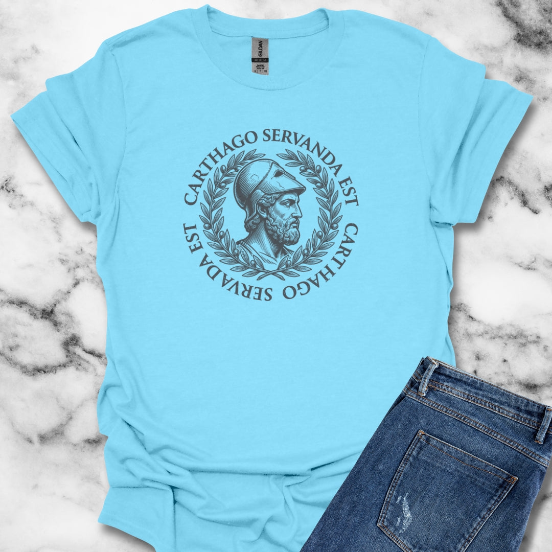 Scipio Quote Carthago Servanda Est Quote Lightweight Unisex T-shirt